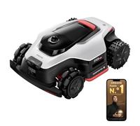 DREAME A3 AWD Pro 3500 Robot Cortacésped, para hasta 3500m², EdgeMaster 2.0 | Motores Hub 4WD, sin RTK, LiDAR 3D 360° y Visión IA Dual, Capacidad de Subida del 80 % (38,7°), Corte de Borde < 3 cm