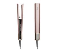 DREAME Aero Straight Pro Plancha Secador 2 en 1, Doble Flujo de Aire | Styling AI, Alisado Wet-to-Dry, Modo Cuidado Raíces 57°C, Triple Protección Cabello, Motor 110.000RPM, Pantalla Smart