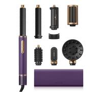 DREAME AirStyle Pro 2, Moldeador de Pelo 7 en 1, Secado Rápido, 2 Cilindros Moldeadores, da Volumen al Pelo, Reduce el Encrespamiento, Estuche de Piel, Peinado con Flujo de Aire, Diseño Magnético