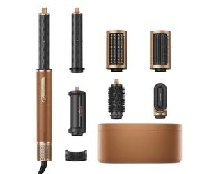 dreame AirStyle Pro, Moldeador de Pelo 7 en 1, Secado Rápido, 2 Cilindros Moldeadores, Da Volumen al Pelo, Reduce el Encrespamiento, Estuche de Piel, Peinado con Flujo de Aire, Diseño Magnético