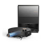 DREAME Aqua10 Roller, Robot Aspirador con Tecnología de Fregado AquaRoll, Protector del Cepillo Que Cuida Las Alfombras, Vaciado Automático, 30.000 Pa de Succión, Mopa de Rodillo Extensible