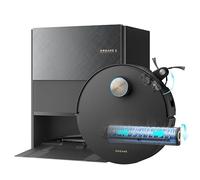 DREAME Aqua10 Ultra Roller Complete, Robot Aspirador, Autolimpieza del Rodillo, Supera Obstáculos de 8 cm, Vaciado Automático, 30.000 Pa de succión, Control Inteligente por Voz, Negro