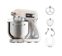 DREAME BioKnead™ Batidora Amasadora, Sistema de Doble Gancho Patentado y Motor CC Silencioso de 800 W Con Bol de 6 L, Pantalla Digital, 12 Velocidades y Accesorios Para Cualquier Tarea