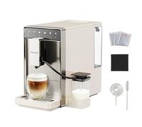 DREAME Ecceluxe Slim Cafetera Espresso Automática, Tamaño Compacto, Sabor de Barista, Autolimpieza Total, Pantalla Táctil con Cinco Variedades de Café