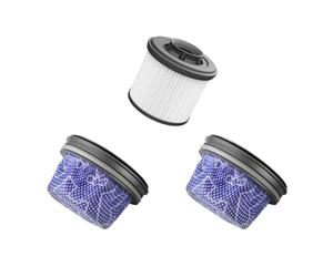 DREAME Filtro Hepa y 2 Pre-Filtros de Esponja de Repuesto Originales Compatibles con la Aspiradora Escoba Z20, Z30, Z40 Station, V30, Z10, Alta iltran Polvo y Partículas