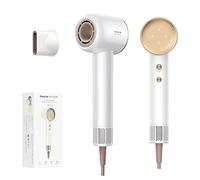 Dreame Hair Glory, secador rápido de Cabello, Motor Alta Velocidad 110,000 RPM, Velocidad Flujo de Aire de 70 m/s, tecnología Iones Negativos Potente, Ligero, Blanco, 345.0 grams, 1.0 unidad