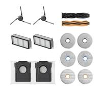 DREAME Kit de Accesorios de Repuesto Originales para Robot Aspirador Matrix10 Ultra y Matrix10 Pro, Incluye 1 HyperStream DuoBrush, 2 Cepillos Laterales, 2 Filtros, 2 Bolsas de Polvo, 6 Paños
