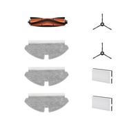 Dreame Kit de accesorios para aspiradora Dreame Mova M1, Incluye 2x Cepillos laterales, 2x Filtros de polvo, 3x Paños de mopa, 1x Cepillo principal, Accesorios originales Dreame