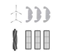 DREAME Kit de accesorios para robot D10 Plus Gen2 Incluye 3x Paños de mopa, 3x Filtros, 2x Cepillos laterales, 1x Cepillo principal, Accesorios originales Dreame