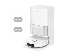 DREAME L10s Ultra Gen 3 Kit Robot Aspirador y Friegasuelos, Succión de 25.000Pa, Cepillo Lateral y Mopa Extensible, AceClean DryBoard y Autolimpieza Automática de Mopa, Secado con Aire Caliente