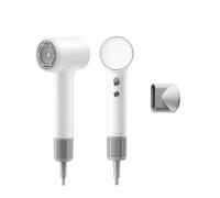 DREAME Mini Flow Secador, 270g Ligero, Secado Rápido, Motor 100.000RPM, Control NTC, Iones Negativos y 5 Modos Incluyendo Infantil, Blanco