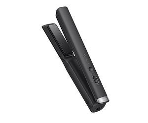Dreame - Plancha de pelo 2 en 1, pelo glamour enderezador portátil inalámbrico, iones negativos, distribución uniforme del calor, 3 niveles de temperatura (165-210°C), color negro