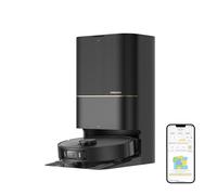 DREAME X30 Ultra Robot Aspiradora Escoba Desmontable y Elevable, Mopa Desmontable y Elevable, Limpieza Inteligente de Alfombras, Succión de 8.300Pa, Auto-Limpieza de Mopa a 60 °C, Negro