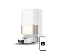 DREAME X40 Ultra Aspiradora Robot con Fregona Desmontable y Elevable, Succión 12000Pa, Cepillo Lateral, Limpieza Extendida, Fregona y Plataforma de Lavado de 70°C, Autovaciado, Recarga Automática