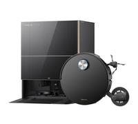DREAME X60 Pro Ultra Complete, Robot Aspirador y Fregasuelos, Brazos UltraExtend, Cámaras con IA, Sistema Antiobstáculos 10 cm, 42 000 Pa, Vaciado Auto, Autolimpieza de Mopa a 100 °C y Desenredado