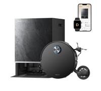 dreame X60 Pro Ultra Matrix Robot Aspirador y Fregador, Cambio Auto de Mopa | 3 Detergentes, Doble brazo UltraExtend, Doble cCámara con IA, Supera Obstáculos de 10 cm, 42 000 Pa de Succión, Antienredos