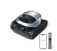 DREAME Z1 Pro Robot Limpiapiscinas Sin Cable, Detección de Avanzada de Piscinas y Planificación de Rutas, Potente Succión en Suelo, Paredes y Línea del Agua, Piscinas de 200 ㎡, Elevadas y Enterradas