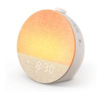 Dreamegg Sunrise Alarm Clock, Reloj Despertador de Amanecer con Modo Favorito, Máquina Ruido Blanco 29 Sonidos, 10 Colores, Luz Nocturna y Pantalla Ajustables, 6 Alarmas&Snooze, Temporizador 5-180 min