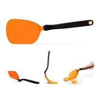 Dreamfarm Chopula - Espátula para utensilios de cocina superflexible, para picar y servir, corta alimentos en la sartén, color naranja
