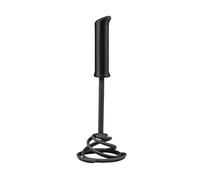 Dreamfarm (Negro) Smood Lite-One-Press Spring Coil Potato Masher, Nylon