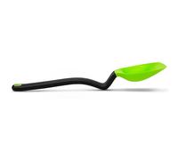 Dreamfarm Supoon - Cuchara multifuncional de silicona antiadherente con líneas de medición para sentarse y cocinar, utensilio de cocina, color verde
