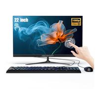 DREAMFYRE - Ordenador Todo en uno intuitivo con Pantalla multitáctil, Pantalla de Escritorio Todo en uno Full HD IPS de 22" con Celeron N5095, 8 GB de RAM, 512 GB SSD, WiFi de Doble Banda y Bluetooth