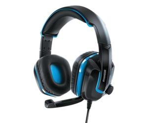 dreamGEAR DGPS4-6447 PS4 GRX-440 Auriculares de Juego - Micrófono Boom (Negro/Azul)