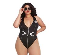 Dreamgirl Queen Size Cop Knit Teddy - Negro 508 ml