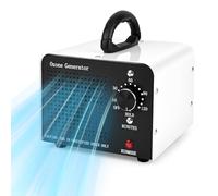 Dreamhigh® Generador De Ozono 30000mg/H, Profesional Máquina de Ozono Para Coche, Ozono Hogar Purificador De Aire con Temporizador, Eliminación de Olor y Desinfección