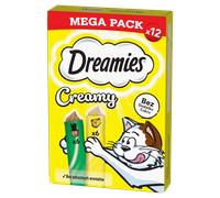 DREAMIES Cremoso con queso y hierba gatera 12x10g