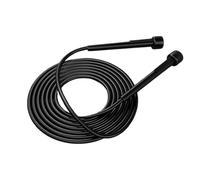 Dreamil Cuerda de saltar de 2,8 m, ajustable, para adultos y niños, para fitness, deportes, boxeo y tiempo libre, color negro