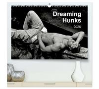 Dreaming Hunks 2026 (High Quality Premium Wall Calendar 2026 DIN A2 landscape),CALVENDO 12 Month Wall Calendar: Handsome, dreaming and sleeping nude ... and white erotic and artistic photographs.