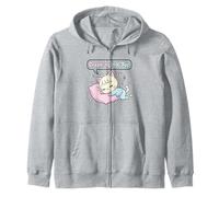 Dreaming in K-Pop - Linda Camisa de Gato durmiendo para niñas Sudadera con Capucha