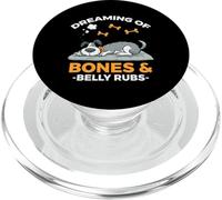 DREAMING OF BONES AND BELLY RUBS PopSockets PopGrip para MagSafe