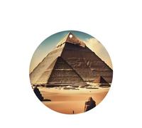 Dreaming of the Pyramids of Khufu - Juego de 4 tarjetas aromáticas colgantes para armario, baño, ambientadores de coche, de larga duración