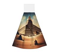 Dreaming of the Pyramids of Khufu - Toallitas absorbentes de terciopelo coral para colgar para cocina, baño, camping, exterior y mucho más
