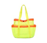 Dreaming Space Bolsa Juguetes Playa - Bolsa Rejilla para Playa Hombre y Mujer, Cesta Playa Transparente Plastificada, Ideal para Transportar Juguetes y Equipo de Playa (#4, 110g)