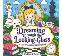 Dreaming Through the Looking Glass: A Cute Wonderland Coloring Book (Wonderland Coloring Series)