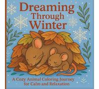 Dreaming Through Winter: A Cozy Animal Coloring Journey for Calm and Relaxation: Whimsical Woodland Creatures in Peaceful Winter Scenes - Perfect for Mindful Coloring and Stress Relief