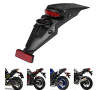 DREAMIZER 12V LED Motocicleta Guardabarros Trasero Freno Luz de freno Luz de Matrícula Reflector Universal para MX Motocross ITV Off-Road Street Bike Dirt Bike Pit Bike TZR 50 HM 50 XR 400