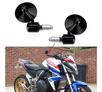 DREAMIZER Espejos redondos para motocicleta de 7/8 pulgadas, 22 mm, para scooter, bicicleta de calle, CB1000R, CB1300, CB600F, CBF600, CBR125R, CBF125