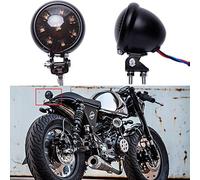 DREAMIZER Luz Trasera Moto LED de Freno Luces de motocicleta brillante con lente il fumo para Cafe Racer, Scrambler, Proyecto personalizado para Street Bike Chopper Bobber Cruiser CB1300 883 iron.