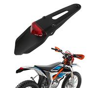 DREAMIZER Luz Trasera Para Motocicleta, Luces De Freno para Motocross, 12V Homologado Guardabarros Trasero, Universal para Enduro Dirt Bike XR250 400 650 WR250F 450F 250X 450X Crf Mx Trail Supermoto