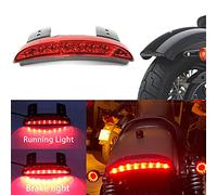 DREAMIZER Motocicleta Luz trasera interrumpida guardabarros trasero borde 8 LED freno de la matrícula Stop luz para Sportster XL883 N 1200 N XL1200 V XL1200 X