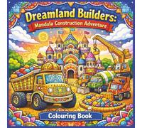 Dreamland Builders Mandala Colouring Book: A Relaxing Construction Scenes of a Magical Castle for Stress Relief, Mindfulness, and Creative Calm (Anxiety Relief Adult Colouring Collection)