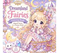 Dreamland Fairies - Dream Fairies Coloring Book: Cute Fantasy Fairies, Magical Creatures, Dream Worlds, Stars, Moonlight & Whimsical Adventures (Fairies Coloring Book Collection)