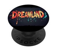 Dreamland Magic para un sueño tranquilo PopSockets PopGrip Adhesivo