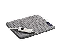 Dreamland Revive Me - Almohadilla térmica extra grande, gris, calentamiento rápido, temperatura ajustable de 3 horas, apagado automático de seguridad, lavable a máquina, ideal para vientre, espalda,