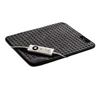 Dreamland Revive Me - Almohadilla térmica, gris, calentamiento rápido, temperatura ajustable de 3 horas, apagado automático de seguridad, lavable a máquina, ideal para el vientre, espalda, cuello,