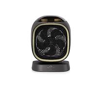 Dreamland Silent Power - Calentador de ventilador portátil con 4 modos de calefacción (35% de ahorro de energía con tecnología ecológica, función anticongelante, grado de protección IP21, hogar con